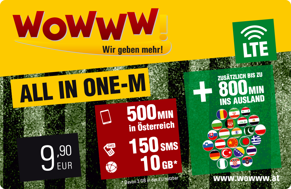 All in One-M € 9,90