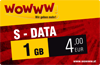 S-DATA 1GB € 4,00
